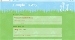 Desktop Screenshot of campbellsway.blogspot.com