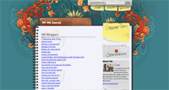 Desktop Screenshot of mymsjournalmsbloggers.blogspot.com