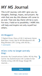 Mobile Screenshot of mymsjournalmsbloggers.blogspot.com