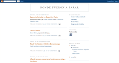 Desktop Screenshot of dondefueronaparar.blogspot.com