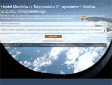 Tablet Screenshot of hostelmiechow.blogspot.com