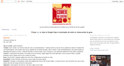 Desktop Screenshot of comernocentro.blogspot.com