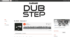 Desktop Screenshot of carnagedubstep.blogspot.com