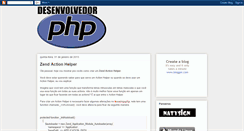 Desktop Screenshot of desenvolvedorphp.blogspot.com