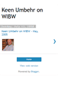 Mobile Screenshot of keenonwibw.blogspot.com