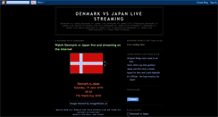 Desktop Screenshot of livestreamingdenmarkvsjapan.blogspot.com