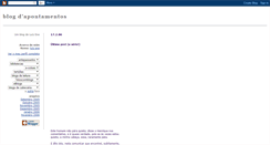 Desktop Screenshot of blogdapontamentos.blogspot.com