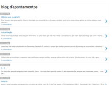 Tablet Screenshot of blogdapontamentos.blogspot.com