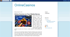 Desktop Screenshot of online-casinos-ez.blogspot.com