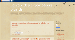 Desktop Screenshot of la-voix-des-exportateurs.blogspot.com