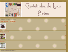 Tablet Screenshot of gavetinhadeluxoartes.blogspot.com