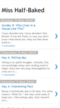 Mobile Screenshot of misshalfbaked.blogspot.com