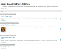 Tablet Screenshot of greatgrandmotherskitchen.blogspot.com