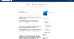 Desktop Screenshot of kallentreenisivu.blogspot.com