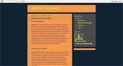 Desktop Screenshot of marketandmineral.blogspot.com