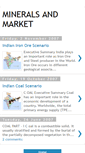 Mobile Screenshot of marketandmineral.blogspot.com