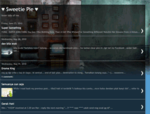Tablet Screenshot of malinsweetiepie.blogspot.com