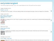 Tablet Screenshot of earlymodernengland.blogspot.com