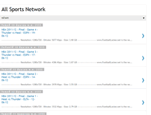 Tablet Screenshot of all-sports-network.blogspot.com