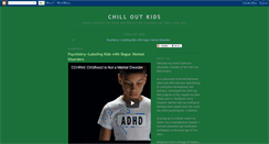 Desktop Screenshot of chilloutkidsproject.blogspot.com