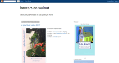 Desktop Screenshot of boxcarson.blogspot.com