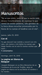 Mobile Screenshot of manuscritosoricanta.blogspot.com