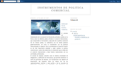 Desktop Screenshot of instrumentosdepoliticacomercial.blogspot.com