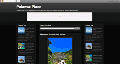 Desktop Screenshot of palawanplace.blogspot.com