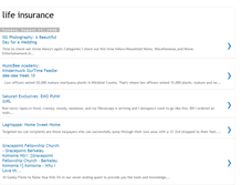 Tablet Screenshot of lifeinsurancerleads.blogspot.com