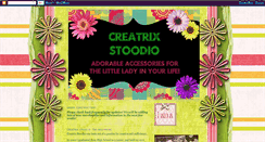 Desktop Screenshot of creatrixstoodio.blogspot.com