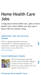 Mobile Screenshot of homehealthcarejobs.blogspot.com