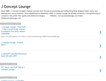 Tablet Screenshot of jconceptlounge.blogspot.com