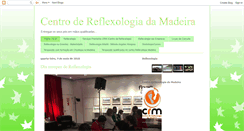 Desktop Screenshot of centrodereflexologiadamadeira.blogspot.com