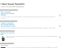 Tablet Screenshot of ihavesexualtourettes.blogspot.com