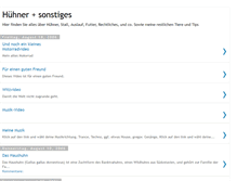 Tablet Screenshot of huehnerstall4.blogspot.com