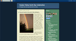 Desktop Screenshot of hudsonvalleyearthday.blogspot.com