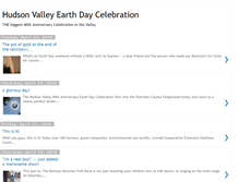 Tablet Screenshot of hudsonvalleyearthday.blogspot.com