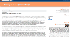 Desktop Screenshot of dannywallaceministries.blogspot.com
