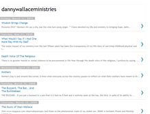 Tablet Screenshot of dannywallaceministries.blogspot.com
