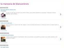 Tablet Screenshot of la-manzana-de-blancanieves.blogspot.com