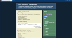Desktop Screenshot of newrichmondtoastmasters.blogspot.com