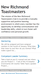 Mobile Screenshot of newrichmondtoastmasters.blogspot.com