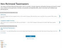 Tablet Screenshot of newrichmondtoastmasters.blogspot.com