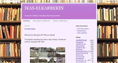 Desktop Screenshot of ikaselkarrekin.blogspot.com