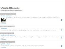 Tablet Screenshot of charmedblossoms.blogspot.com