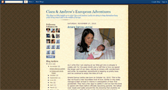 Desktop Screenshot of ciaraandrewseuropeanadventures.blogspot.com