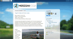 Desktop Screenshot of meridianyoga.blogspot.com