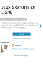 Mobile Screenshot of jeuxgratuitsenligne.blogspot.com