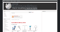 Desktop Screenshot of aboutinstrumentation.blogspot.com