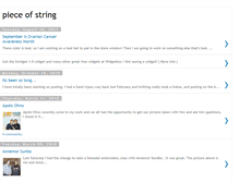 Tablet Screenshot of pieceofstring.blogspot.com